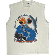  Harley-Davidson Caribbean Shark Vest - 2XL - White Cotton