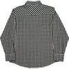 Wrangler Check Shirt - Large - Black & White Cotton