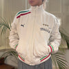 Vintage white Italia Puma Zip Up - womens small