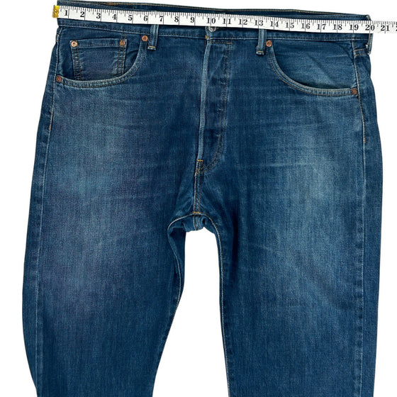 Levis Taper Jeans - 40W 26L - Blue Cotton