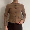 Vintage beige Max & Co Jacket - womens x-small