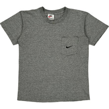  Nike Logo Pocket T-Shirt - Small - Grey Cotton