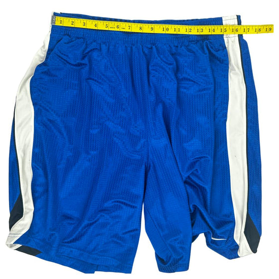 Nike Sports Shorts - Medium - Blue Polyester