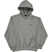  Nike Logo Hoodie - XL - Grey Cotton Blend