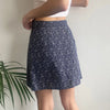 Vintage navy Max & Co Wrap Skirt - womens 25" waist