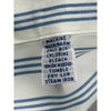 Ralph Lauren Yarmouth Striped Shirt - Large - Blue Cotton