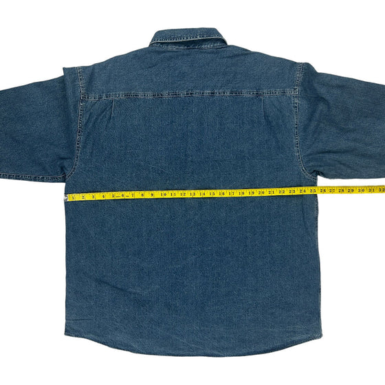 Levis Denim Shirt - XL - Blue Cotton