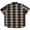 Carhartt Plaid Short Sleeve Shirt - 2XL - Brown Polyester Cotton