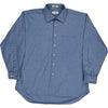 Christian Dior Button-Down Shirt - X-Large - Blue Cotton