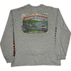 Harley Davidson Long Sleeve T-Shirt - XL - Grey Cotton Blend