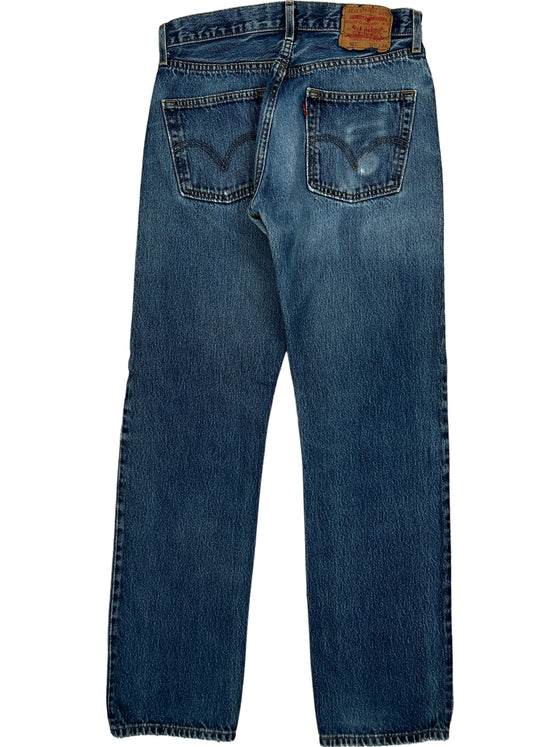 Levis 501 Jeans - W30 L32 Blue Denim