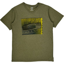  Oakley Graphic T-Shirt - Large - Green Cotton Blend