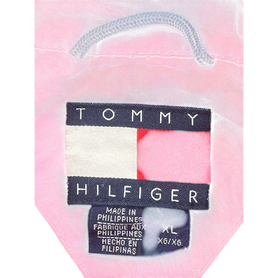 Tommy Hilfiger Colourblock Jacket - XL - Navy Cotton Blend