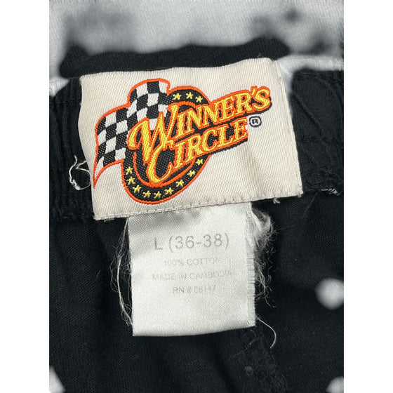 Winner's Circle NASCAR Budweiser Tracksuit - Large - Black Cotton