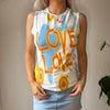 Vintage white Parfum Moschino Vest - womens medium