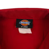 Dickies Two-Tone Short Sleeve Shirt - XL - Red Polyester