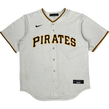  Nike Pirates Clemente Baseball Jersey - Large - White Polyester