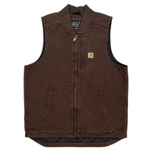  Carhartt Tall Gilet - Large Brown Cotton Blend