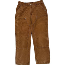  Carhartt Double Knee Carpenter Trousers - 29W 29L - Brown Cotton