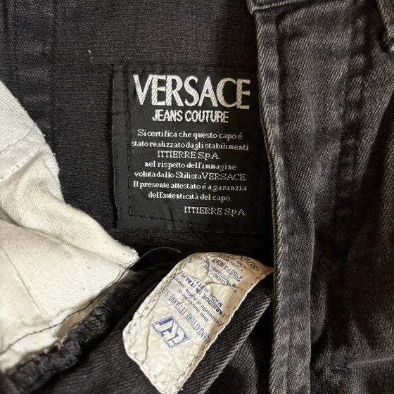 Vintage black Versace Jeans Couture Jeans - womens 29" waist