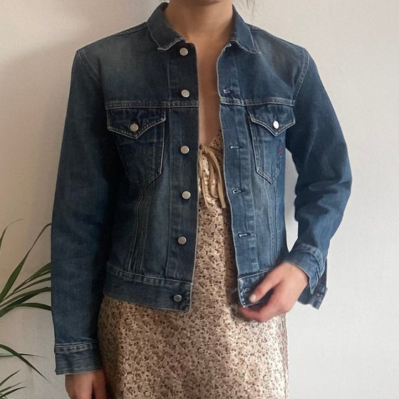 Vintage blue Take Two Denim Jacket - womens small