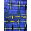 Ralph Lauren Custom Fit Check Shirt - Large - Blue Cotton