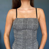 Vintage black & white Unbranded Mini Dress - womens small