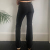 Vintage black Versace Trousers - womens 28" waist