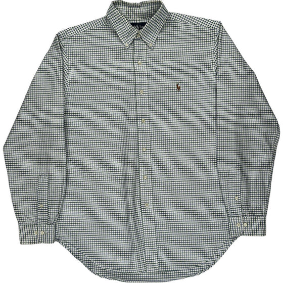 Ralph Lauren Classic Fit Check Shirt - Large - Multicoloured Cotton