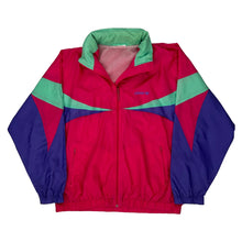  Adidas Windbreaker - Large Multicoloured Polyamide