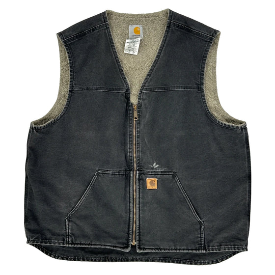 Carhartt Tall Gilet - 2XL Black Cotton