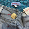 Vintage blue Kenzo Denim Skirt - womens 30" waist