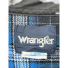 Wrangler Plaid Long Sleeve Shirt - Small - Blue Cotton