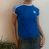 Vintage blue Adidas T-Shirt - womens small