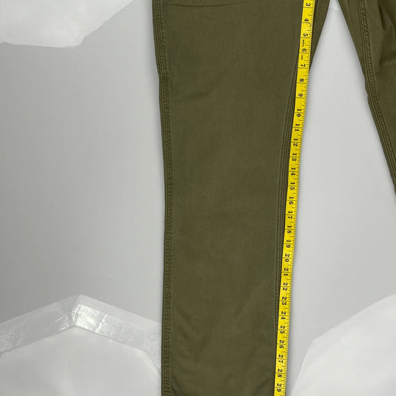 Carhartt Carpenter Trousers - 28″ Waist Green Cotton