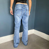 Vintage blue Miss Bonbon Jeans - womens 30" waist