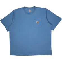  Carhartt Original Fit Pocket T-Shirt - 2XL - Blue Cotton