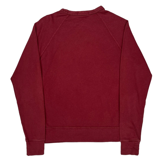 Ralph Lauren Sweatshirt - Small Burgundy Cotton