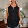 Vintage black Phard Halterneck Top - womens small