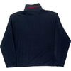 Nautica Fleece Sweatshirt - Large - Black Polyester