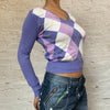 Vintage purple Benetton Jumper - womens small