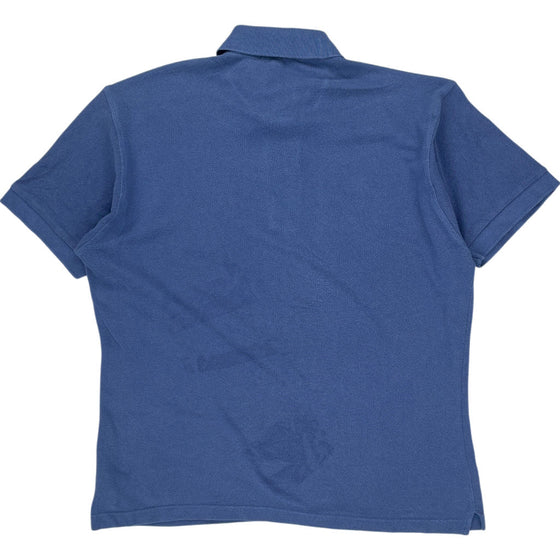 Burberry Polo Shirt - Medium - Blue Cotton