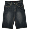 Target Apparel Denim Shorts - 31W 14L - Blue Dark Wash Cotton