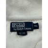 Polo Ralph Lauren Quarter Zip Sweatshirt - XL - White Cotton