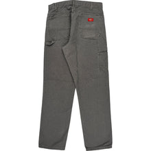  Dickies W21663G Work Trousers - 36W 33L - Grey Cotton