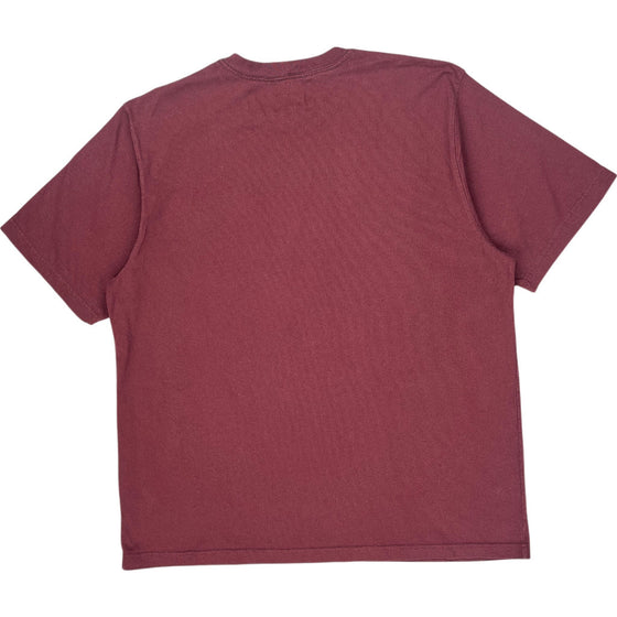 Carhartt Loose Fit Pocket T-Shirt - XL - Burgundy Cotton