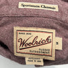 Rugged Outdoorwear Woolrich Shirt - Medium Burgundy Cotton