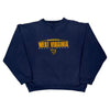 West Virginia Mountaineers Puma Ncaa Sweatshirt - Medium Navy Cotton Blend