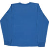 Stussy Long Sleeve T-Shirt - Medium - Blue Cotton