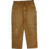 Carhartt Double Knee Work Pants - 34W 29L - Brown Cotton